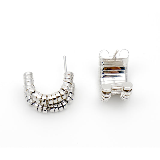 Movable Loop Earrings